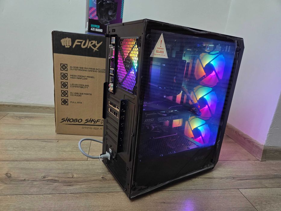 NOWY Komputer do Gier Intel i7 RTX2060 16GB Ram 1TB SSD Win11