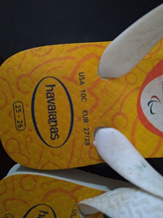Chinelo havaianas bebê 27/28