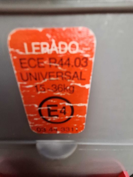 Vendo cadeira auto da marca Zippy (15-36 kg)