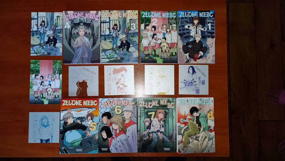 Złudne niebo 8 tomów