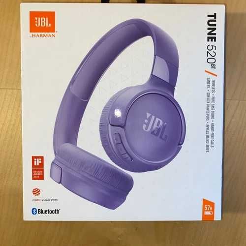 JBL Headphones Purple 520tb