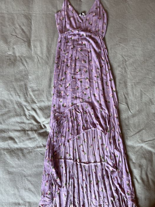 Vestido longo da Stradivarius
