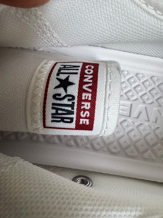 Nowe trampki unisex CONVERSE białe 37,5