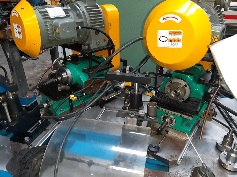 Maquina chanfrar tubos (industria bicicletas)