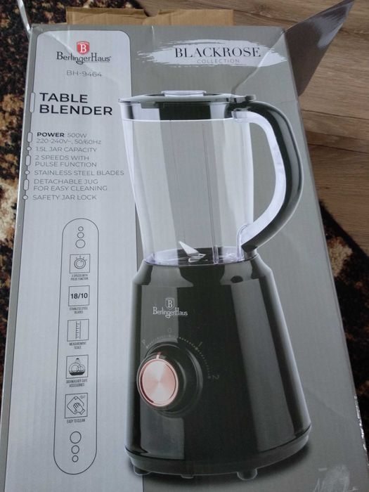 Blender kielichowy BerlingerHaus Black Rose BH-9464