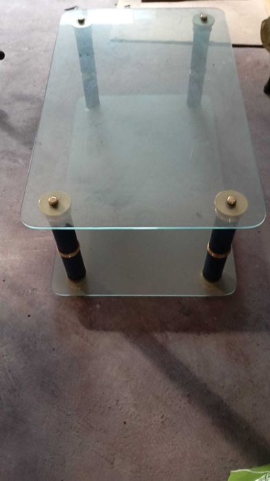 Mesa de vidro para a sala de estar