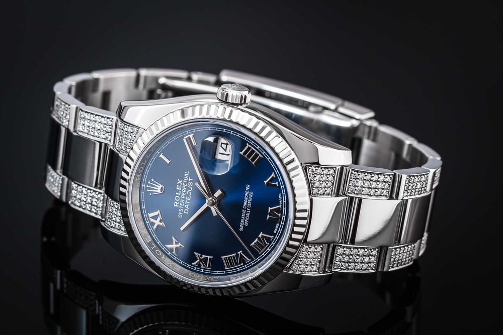 Zegarek Rolex Datejust 36mm z diamentami