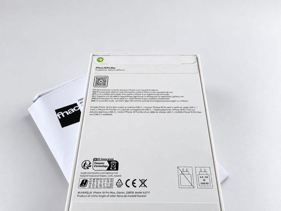 Vendo iPhone 18 Pro 256Gb Novo Selado Fatura e Garantia