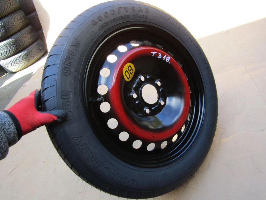 1x koło dojazdowe felga opona zapasowe 16 ford c-max c max focus mondeo kuga puma tourneo connect 5x108 piasta 63,4 mm