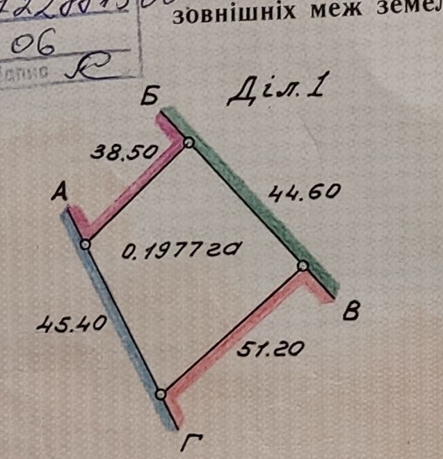 Продаж земельної ділянки біля Ставка с. Воютин 20 сот