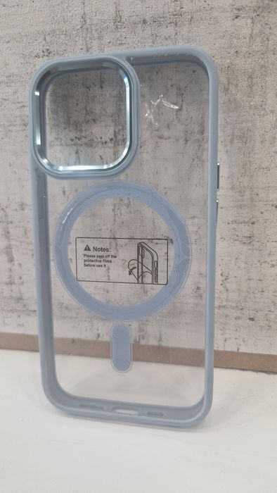 Etui case clear do Iphone 13 Pro Jasnoniebieski + Szkło Gratis