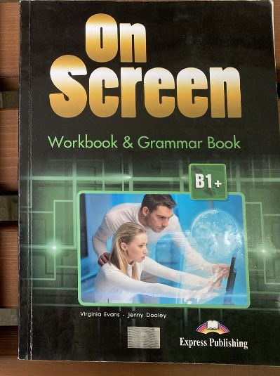 On Screen B1 Workbook, writing book