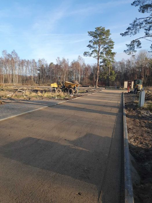 Roboty brukarskie i drogowe | Kostka brukowa | Układarka | Kruszywa