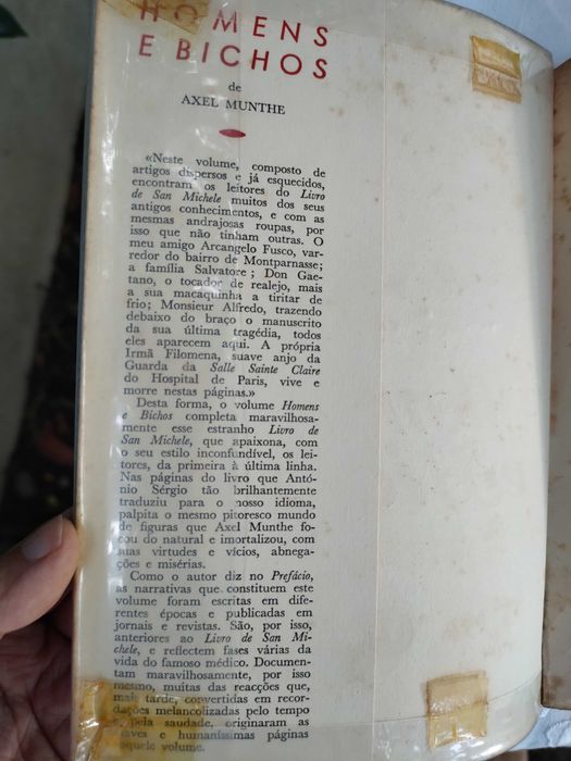 Homens e Bichos (Axel Munthe)