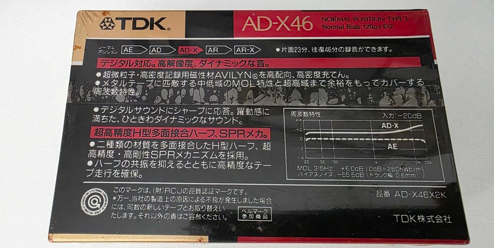 Kasety magnetofonowe TDK AD-X 46 2pack