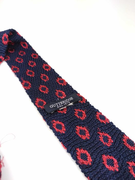 Gutteridge jedwabny krawat knit am01