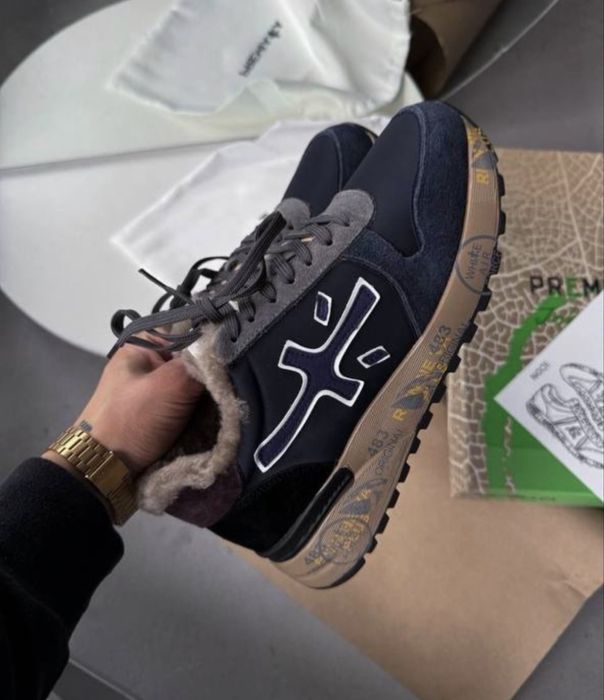 Кросівки premiata жіночі на хутрі