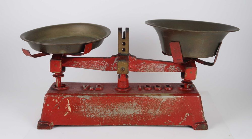 Balança de Cozinha antiga 1 Kg (Ref. 1)