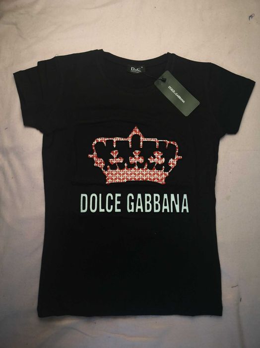 Koszulki damskie Dolce Gabbana Ralph Lauren tshirt kolory