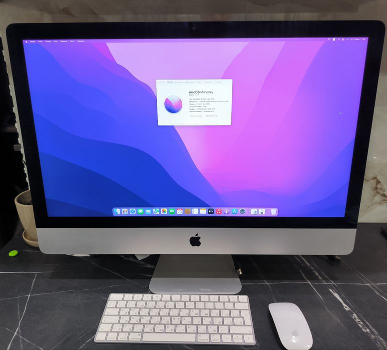 Imac 27",5K,2015 рік,2тбhdd+120gb ssd
