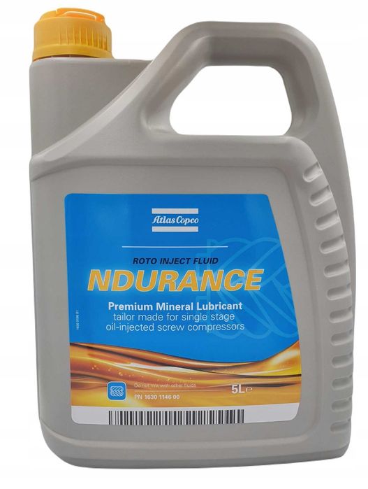Olej do sprężarek Atlas Copco Roto Inject Fluid RIF Ndurance 5L 1630114600