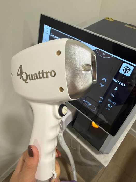 Alma Soprano Titanium (Díodo Tripla Onda) Máquina Depilação a Laser