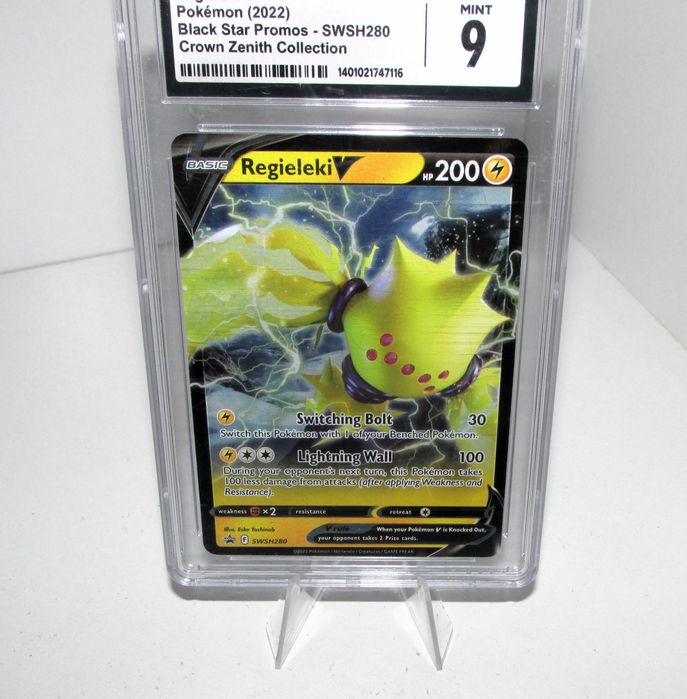 Regieleki V - CGC 9 - Pokémon 2022