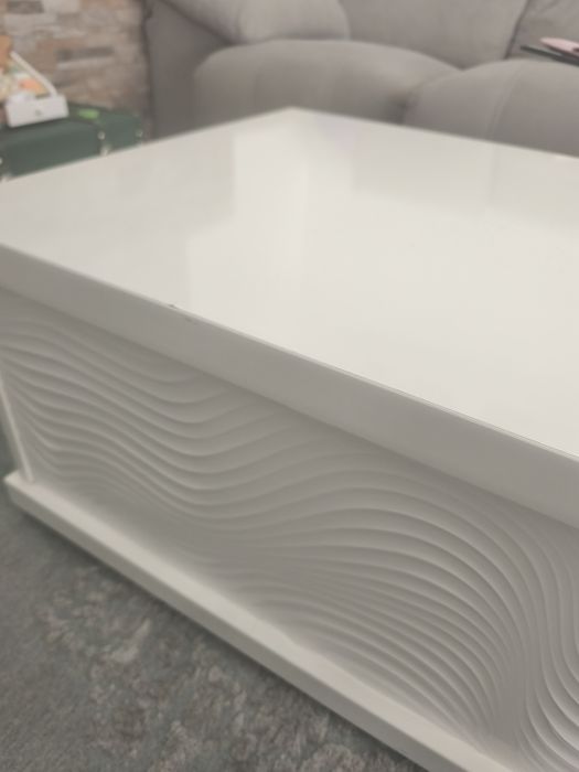 Mesa de centro da sala - branco - 120x60 altura 37cm