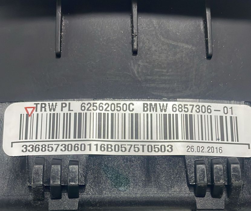 AIRBAG VOLANTE BMW SERIE 3 (F30, F31, F34, F35) [11-18]