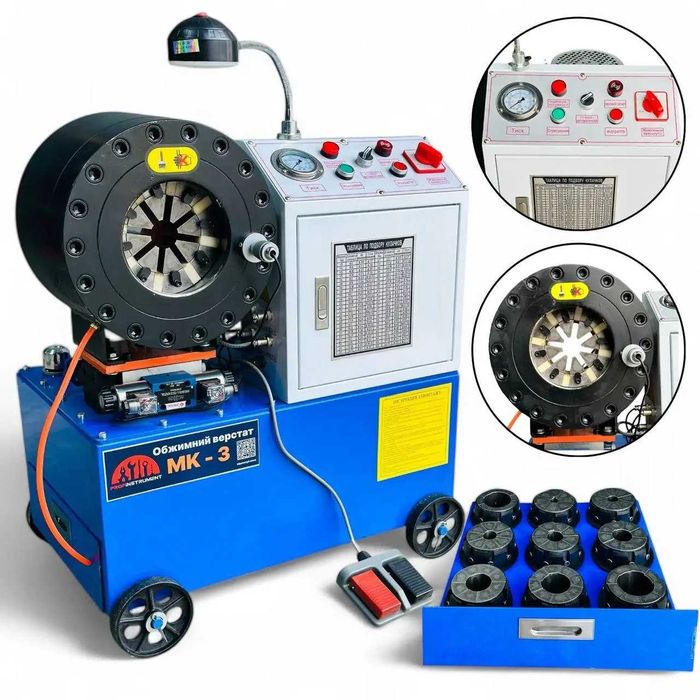 Прес обжимний для виробництва РВТ Profinstrument MK-3 6-51мм 600т 380V