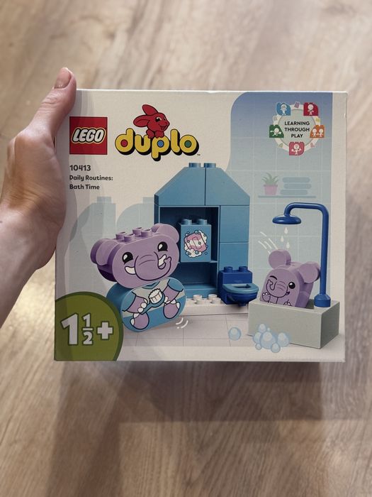 LEGO DUPLO 10413 Час купання — набір для малюків від 1,5 року