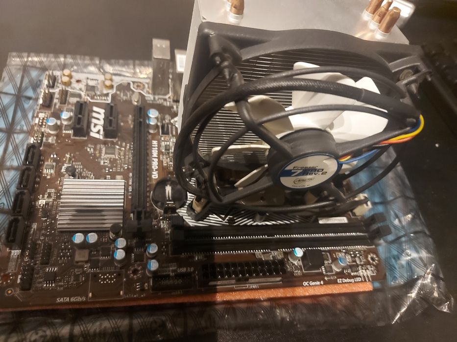 Zestaw MSI H110M PRO-VD+Intel Pentium G4500 3.50 GHz+Chłodzenie cpu