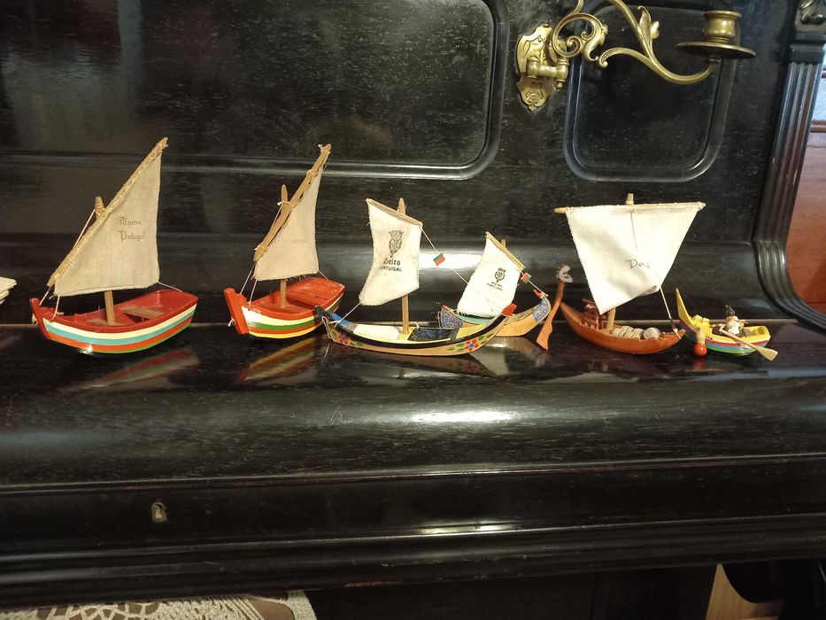 Colecção I  de Barcos de Pesca em madeira