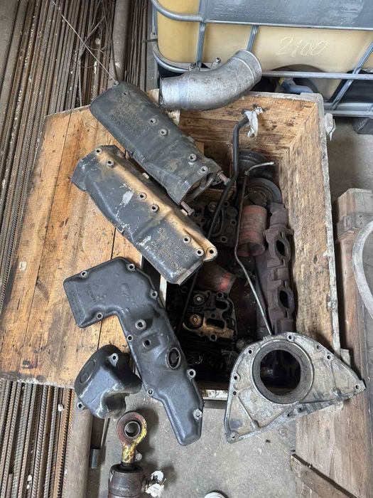 Двигун, мотор по запчастинах Mercedes benz OM 401, 441. ГБЦ. Головка