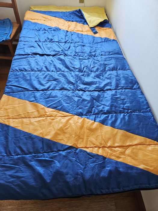 2 sacos de cama como novos de boa qualidade