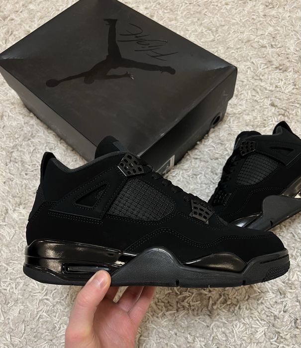 Кросівки Nike Air Jordan 4 Retro Black Cat - CU1110-010