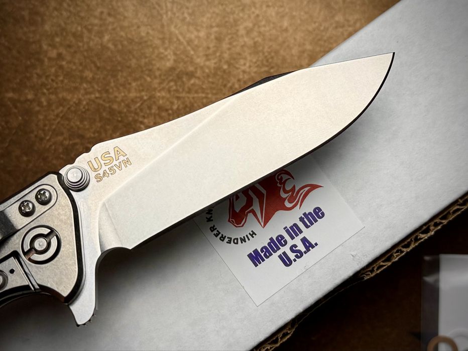 Нож Rick Hinderer Eklipse 3.5 Slicer Hollow Grind SW Coyote G10 S45VN