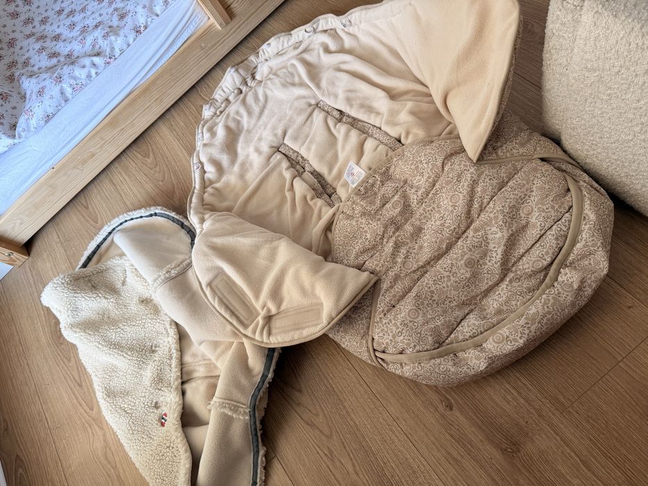 Wodoodporny zimowy śpiworek do wózka Lodger