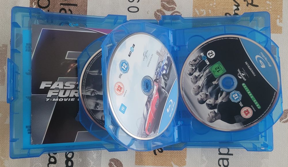 Coletânea Velocidade Furiosa Bluray