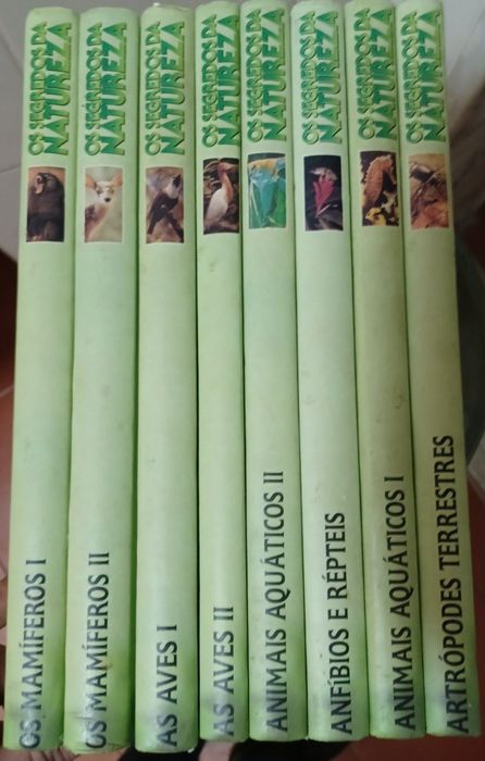 Enciclopédia - Os Segredos da Natureza - 8 Volumes - BARATÍSSIMA
