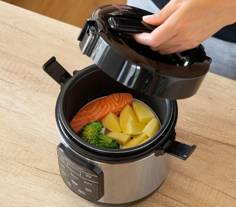 Ryżowar Wolnowar Mulicooker Garnek Elektryczny 0.6 L SENCOR Prezent