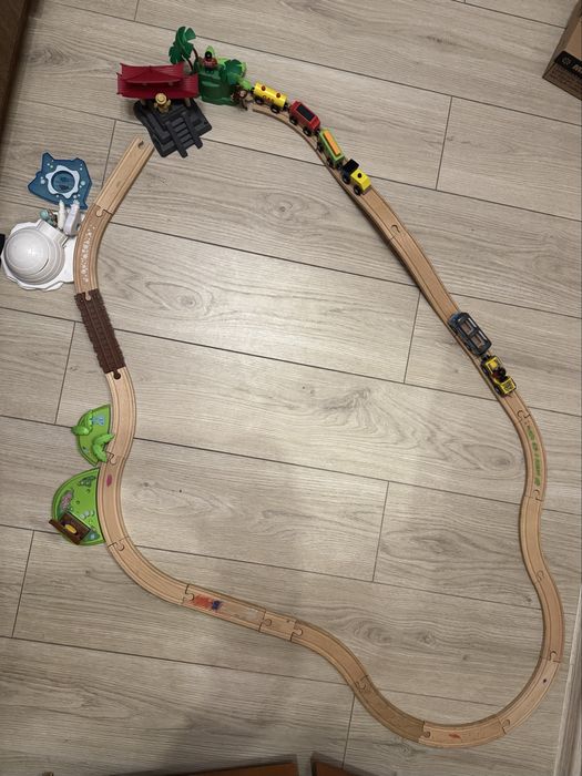 Железная дорога деревянная