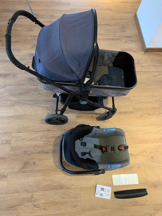 Carrinho bebé 0-13Kg - Trio KINDERKRAFT JULI 3 em 1