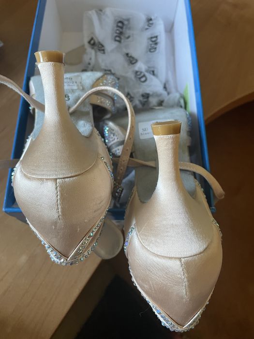 Buty taneczne,, praktycznie jak nowe, rozmiar 38