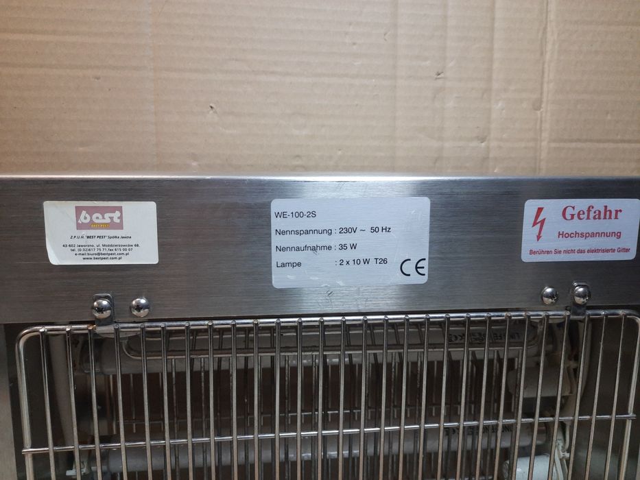 Lampa owadobójcza zapraszam