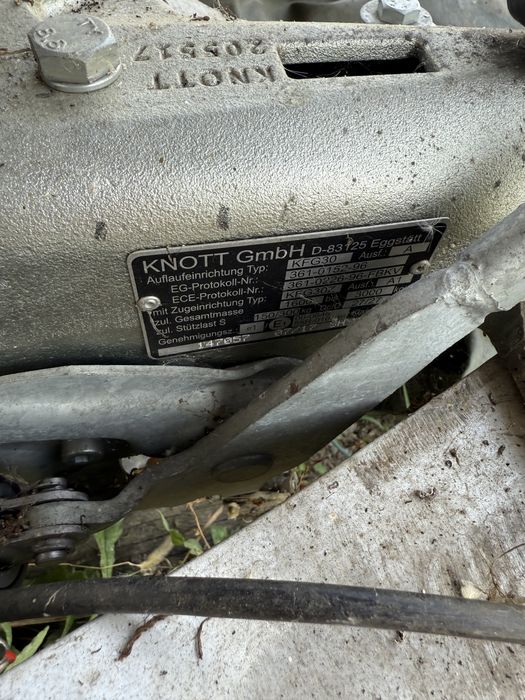 Atrelado reboque aluminio palma