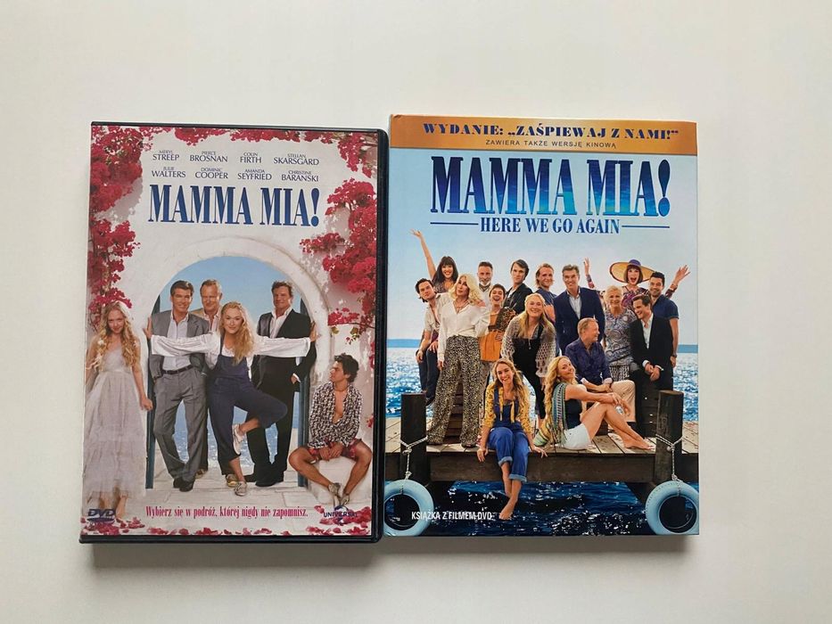 Filmy Dvd Zestaw Mamma Mia 1-2 Komplet