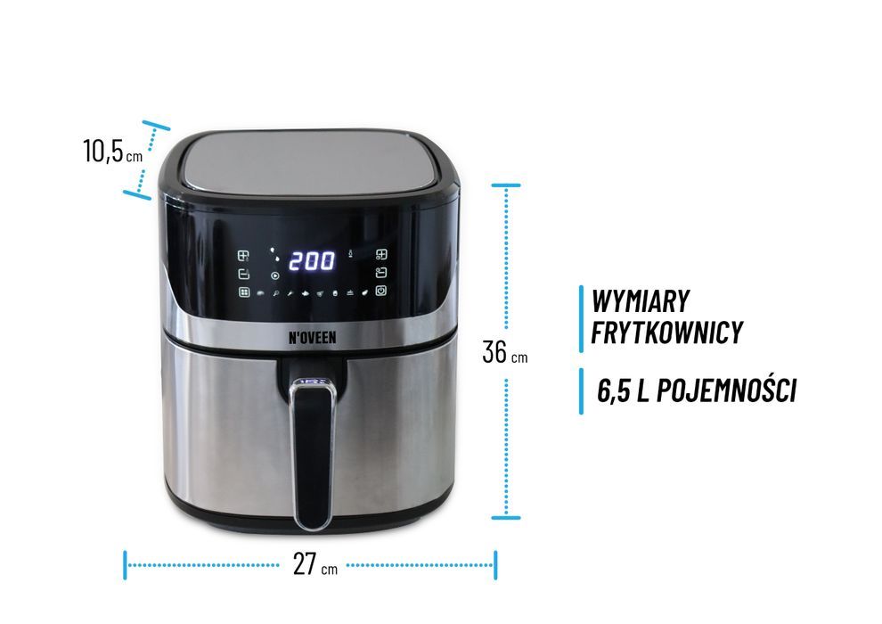 Frytownica Beztłuszczowa AF550 Zdrowe Gotowanie Z Upragnionym Smakiem