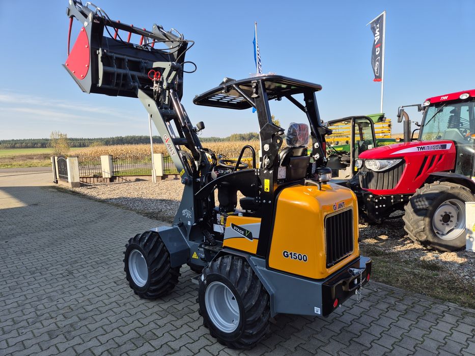 Ładowarka kołowa przegubowa Giant G1500 KUBOTA 26 KM Finansowanie 0%