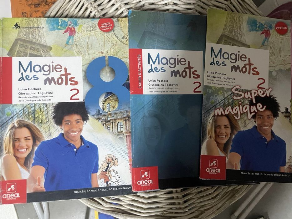 Manual e caderno de atividades francês 8 ano